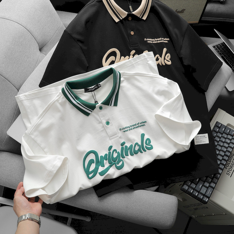 23254-z4963151793619-8538019677cd587875b40d148447ee05-6.png Áo Thun Nam Cổ Bẻ Oversize In Chữ Originals Big Size 110kg - AB497