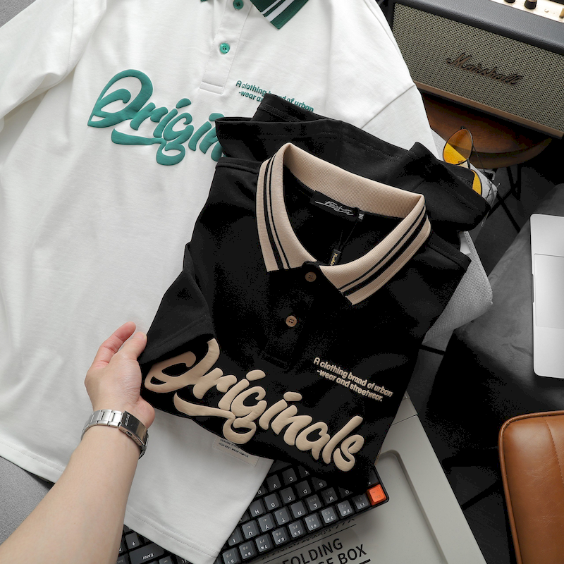 23254-z4963151807464-8643d01510aa28ca44eab4862593daaa-6.png Áo Thun Nam Cổ Bẻ Oversize In Chữ Originals Big Size 110kg - AB497