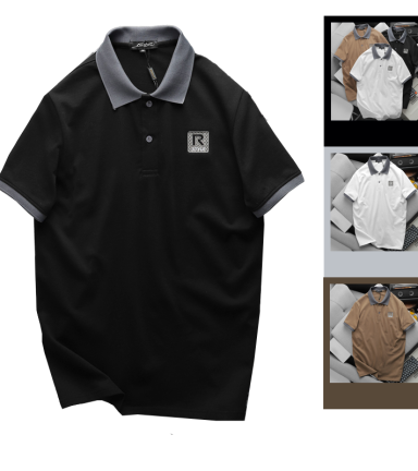 Áo Thun Nam Polo Cổ Bẻ Thêu Logo R Style (Có size 3x) - CS217