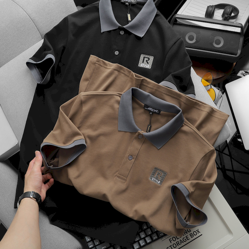 23339-z5007610799628-6f01004a10f19252899ee3886d319786-3.png Áo Thun Nam Polo Cổ Bẻ Thêu Logo R Style (Có size 3x) - CS217