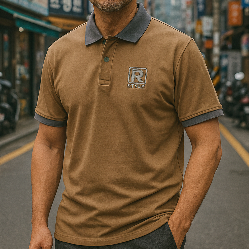 Áo Thun Nam Polo Cổ Bẻ Thêu Logo R Style (Có size 3x) 19 Áo Thun Nam Polo Cổ Bẻ Thêu Logo R Style (Có size 3x)