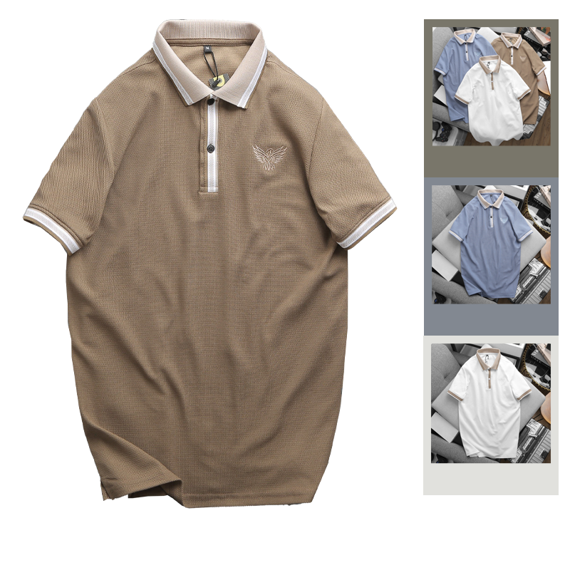 23367-cs218-4.png Áo Thun Nam Polo Cổ Bẻ Thêu Logo Đại Bàng (Có size 3x) - CS218