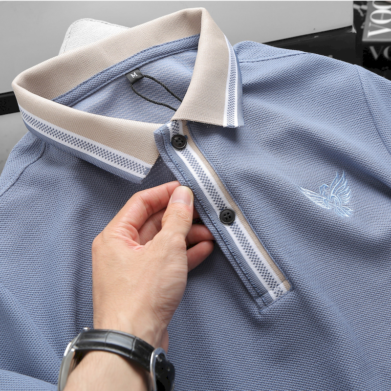 23367-z5024223054215-5f6679e376d75d35c606cf4e7554b929-5.png Áo Thun Nam Polo Cổ Bẻ Thêu Logo Đại Bàng (Có size 3x) - CS218