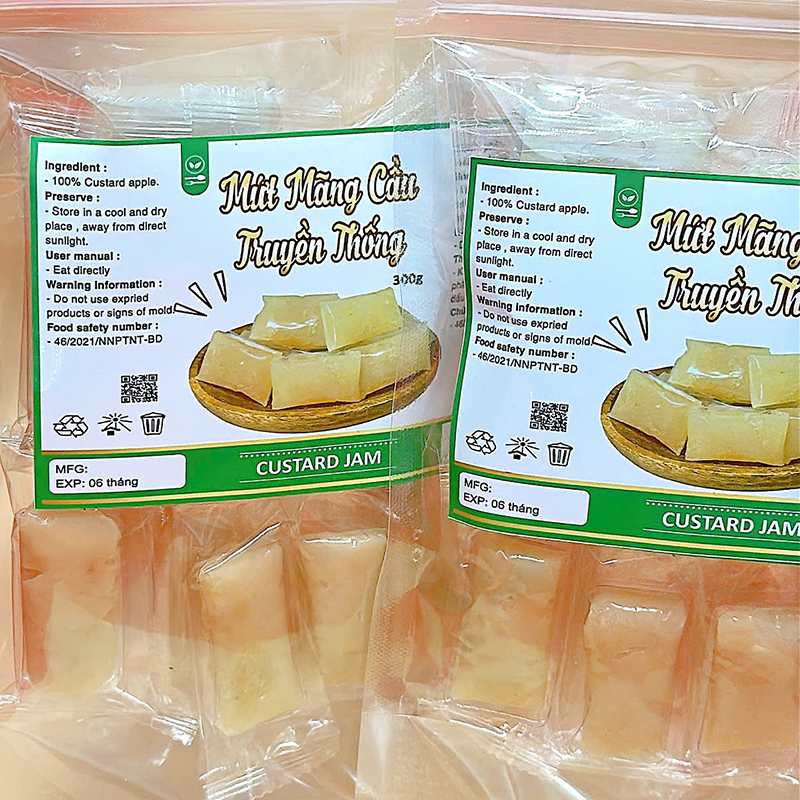 23376_z6125807768071-df9737afcf26bf876bd8e2787fda958d_20241213162754-3.jpg Mứt Mãng Cầu Truyền Thống Túi Zip 300g - MMCTZ