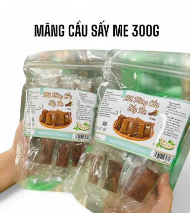 Mứt Mãng Cầu Sấy Me Túi Zip 300g - MMCMTZ