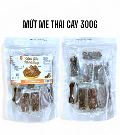 Mứt Me Thái Cay Túi Zip 300g - MMCCTZ