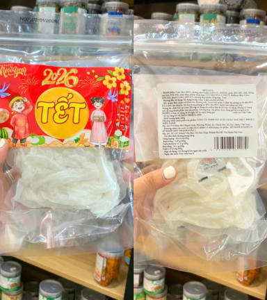 Mứt Dừa Sợi Túi Zip 300g - Mứt Dừa Tết - MDNMHCK