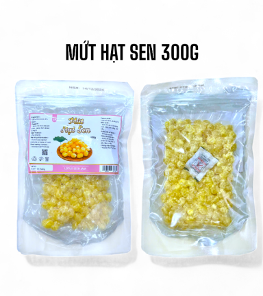 Mứt Hạt Sen Túi Zip 300g - HSHCK