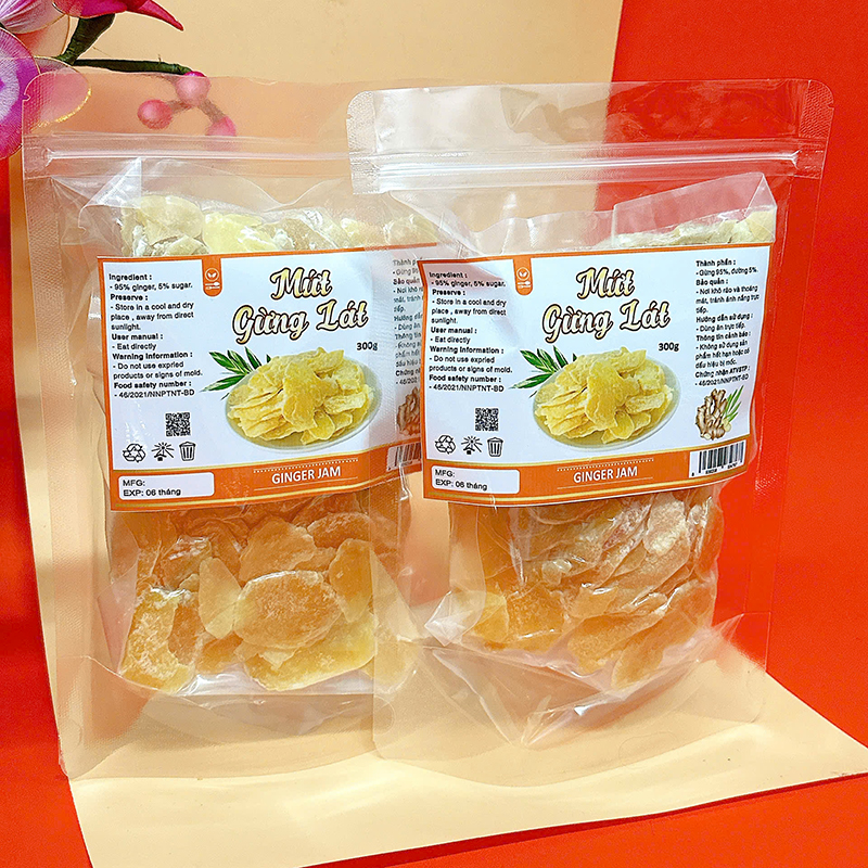 23387_z6125811142369-44fc6e4454bdfb89f9620752b3ea100b_20241213163549-2.jpg Mứt Gừng Lát Túi Zip 300g - MGHCK