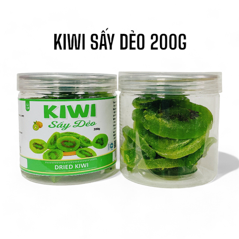 Kiwi Sấy Dẻo Thơm Ngon 200g 1 Kiwi Sấy Dẻo Thơm Ngon 200g