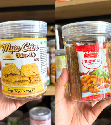 Mực Cán Tẩm Vị Thơm Ngon 200g Hộp Pet - MCTV200