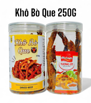 Khô Bò Que Loại Ngon 250g Hộp - KBQ250