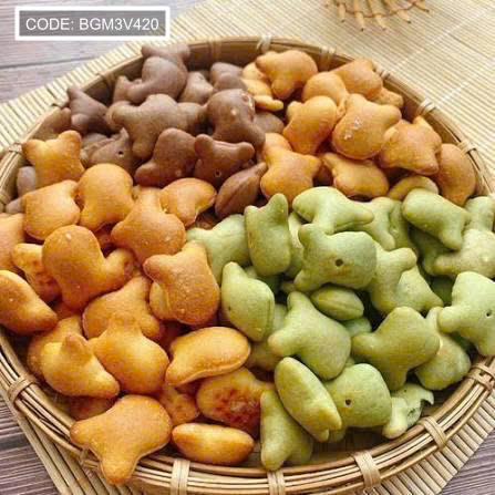 23449_z7208807874066-16539429755b521b121dbd55cd12a3b1_20251110152135-1.png Bánh Gấu Mix 3 Vị Thơm Ngon Hộp Pet 420g (Chùm Ngây- Socola - Truyền Thống) Hộp - BGM3V420