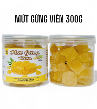 Mứt Gừng Viên Thơm Ngon 300g - MGV300