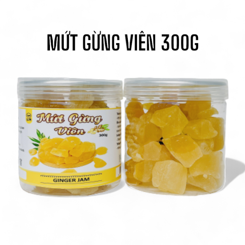Chỗ sỉ mứt Gừng Viên Thơm Ngon 300g 1 Chỗ sỉ mứt Gừng Viên Thơm Ngon 300g