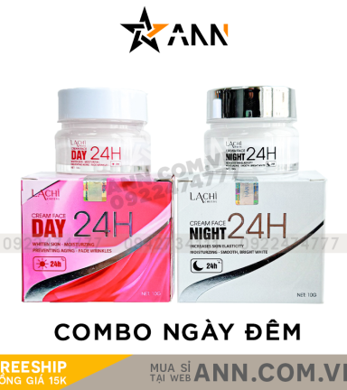 Combo Kem Face 24H Ngày Đêm Lachi Cheese - CBFACELACHI