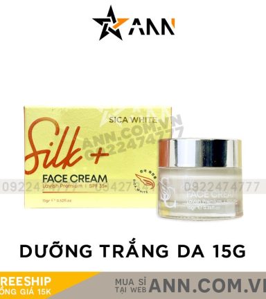 Kem Face Lụa Sica White Size Trung 15g - FACELUA15G