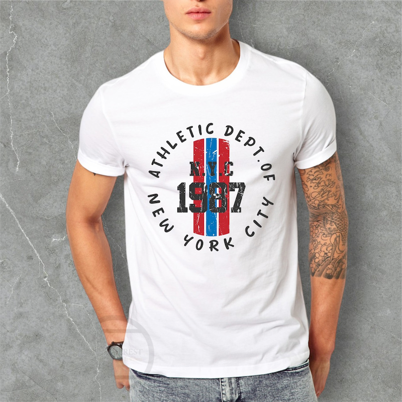 Nơi lấy sỉ áo Thun Nam Cổ Tròn Rurumen Màu Trắng In Chữ NYC 1987 (Có size 4x) 3 Nơi lấy sỉ áo Thun Nam Cổ Tròn Rurumen Màu Trắng In Chữ NYC 1987 (Có size 4x)