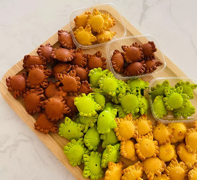 Chuyên sỉ bánh Cua Nhân Kem Mix 3 Vị Thơm Ngon 400g 2 Chuyên sỉ bánh Cua Nhân Kem Mix 3 Vị Thơm Ngon 400g