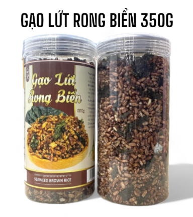 Gạo Lứt Rong Biển Thơm Giòn 350g - 8936208930615