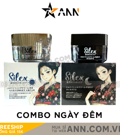 Combo Kem Face Silex Ngày Đêm 10g/Hộp - CBFACESILEX