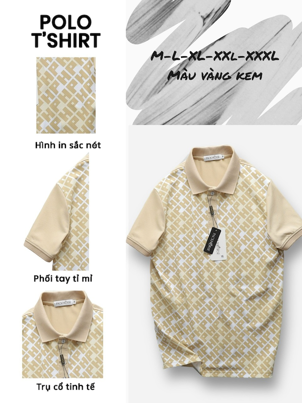 23818_z5290177298141-eaec4b5c9481d1b28b5c06f168d67edb_20240409072349-3.png Áo Thun Nam Cổ Bẻ Pack Hourse In Hoạ Tiết Chữ HP (Có size 3x) - CS220