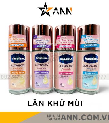 Lăn Khử Mùi Vaseline Trắng Da Giảm Thâm 45ml - 8851932459174