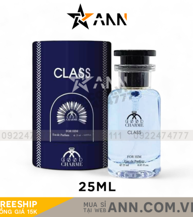 Nước Hoa Good Charme Class 25ml Mùi Nam - 8936194694904