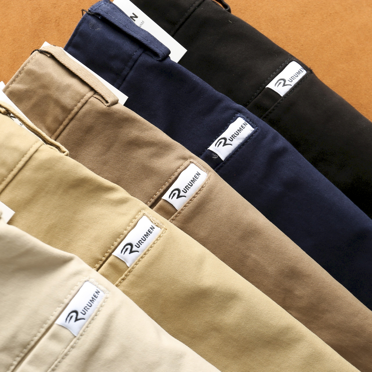 24094_z5430076286658-429d388a109fdcd1ef1ee0a33b9f8629_20240511120851-3.png Quần Kaki Dài Nam Rurumen Chất Kaki Co Giãn Cao Cấp (Có size 36) - QB428