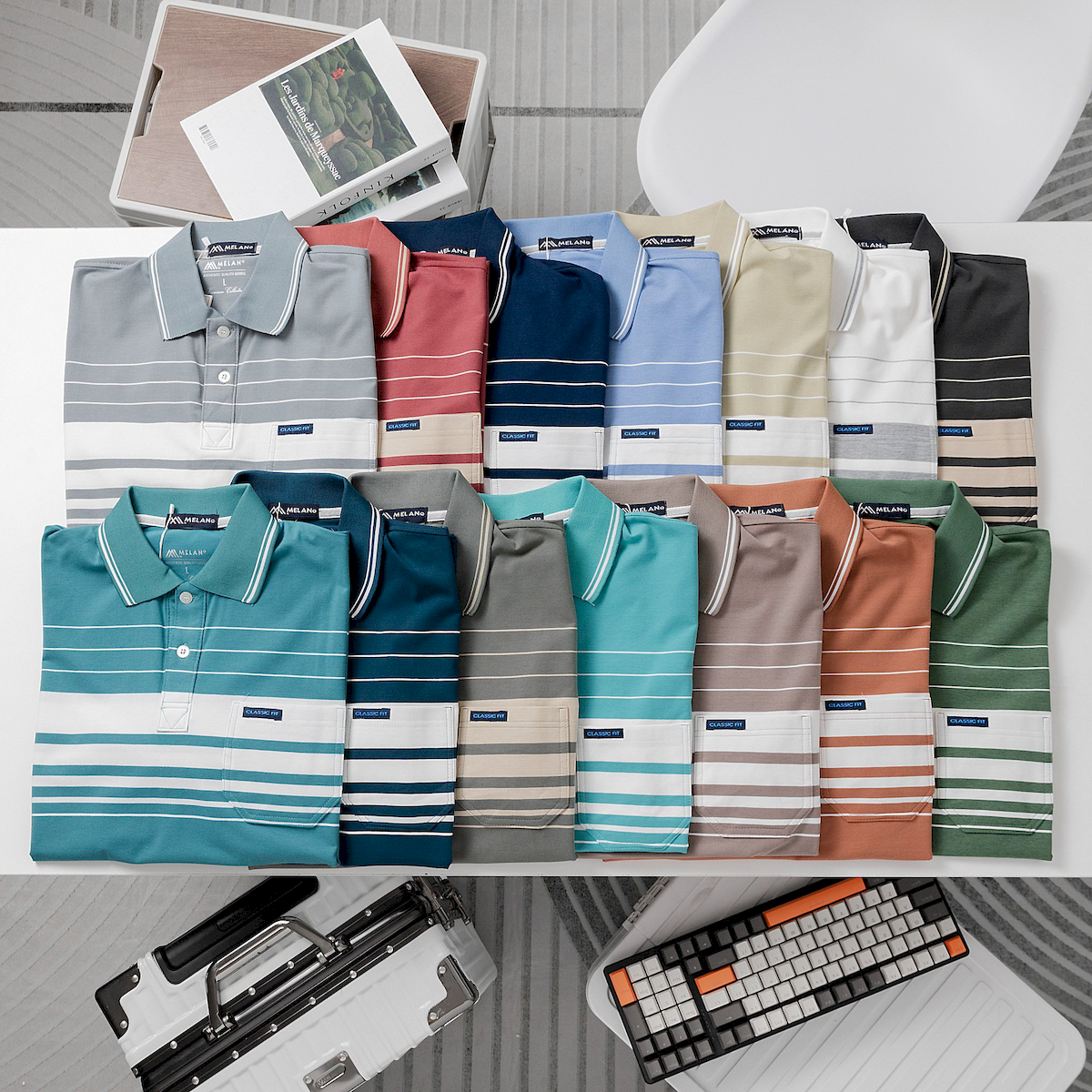 24097_z5370728093638-e49f2ebf0bd46204c7e737e25c648a7d_20240422105552-4.png Áo Thun Sọc Nam Trung Niên Phối Sọc Nhuyễn Có Túi Thun Cotton (Có size 3x) - AS056