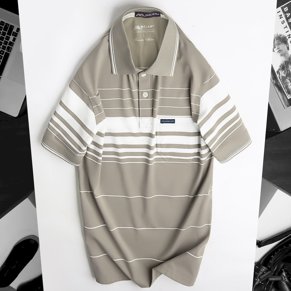 24097_z5460651962363-c6e5067450572c7e70e1a8f0eb49cba7_20240521094534-3.png Áo Thun Sọc Nam Trung Niên Phối Sọc Nhuyễn Có Túi Thun Cotton (Có size 3x) - AS056