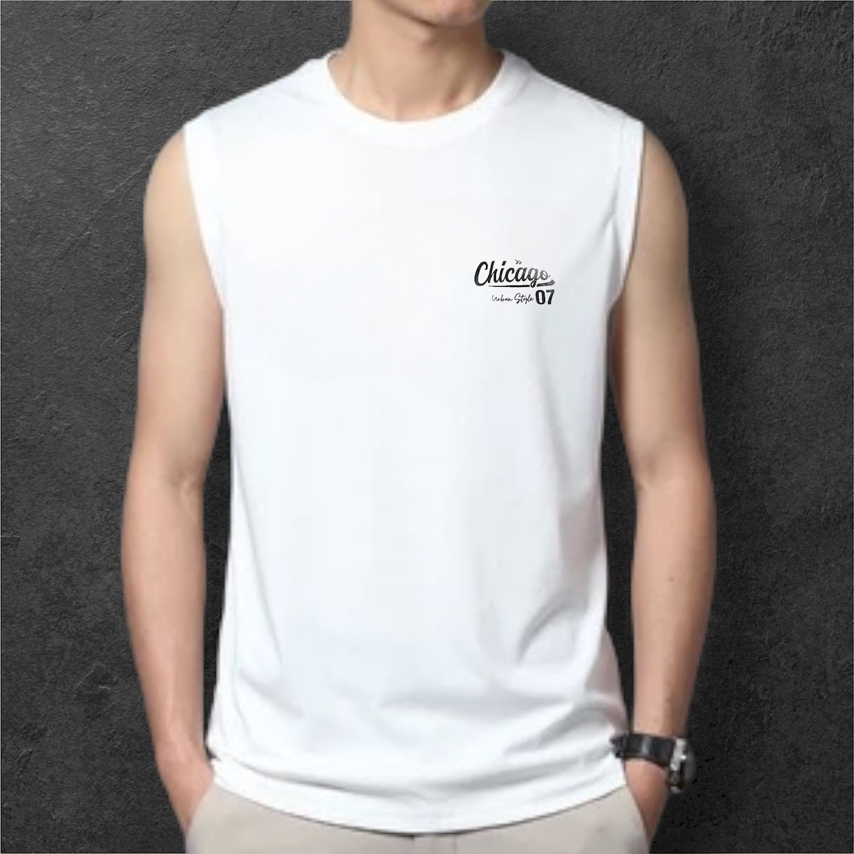 24146_z5384838007838-0a666971f4c7ecf1e097b386d4503b06_20240427105215-3.png Áo Thun Nam Ba Lỗ Pack Horse In Chữ Chicago - AB513