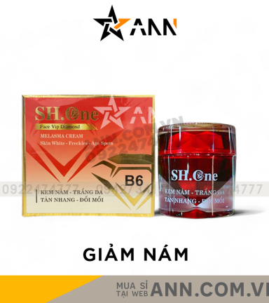 Kem Face SH One B6 Màu Đỏ Giảm Nám Trắng Da - FACEDOB6