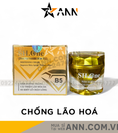 Kem Face SH One B5 Màu Vàng Dưỡng Trắng Cải Thiện Lão Hoá Da - FACEVANGB5