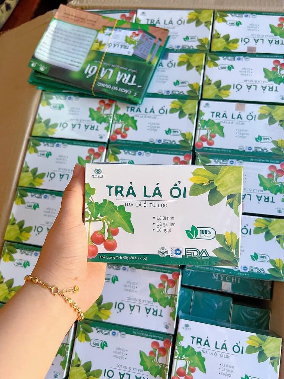 24231_441488582-938667211387828-1279374644531104293-n_20240508124155-5.jpg Trà Lá Ổi Mychi Hộp 30 gói - 8938524452420