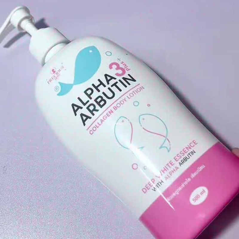 24272_30_20250816105430.png Kem Body Sữa Dưỡng Thể Alpha Arbutin 3 Plus + Collagen Lotion Dưỡng Trắng Da 500ml Precious - 8859690407116