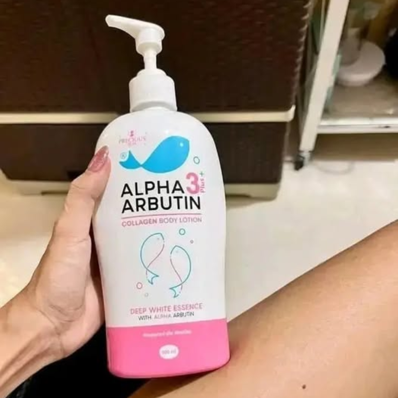 24272_31_20250816105430.png Kem Body Sữa Dưỡng Thể Alpha Arbutin 3 Plus + Collagen Lotion Dưỡng Trắng Da 500ml Precious - 8859690407116