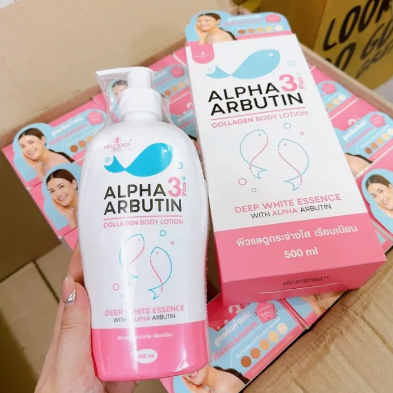 Chuyên sỉ kem Body Sữa Dưỡng Thể Alpha Arbutin 3 Plus + Collagen Lotion Dưỡng Trắng Da 500ml Precious 7 Chuyên sỉ kem Body Sữa Dưỡng Thể Alpha Arbutin 3 Plus + Collagen Lotion Dưỡng Trắng Da 500ml Precious