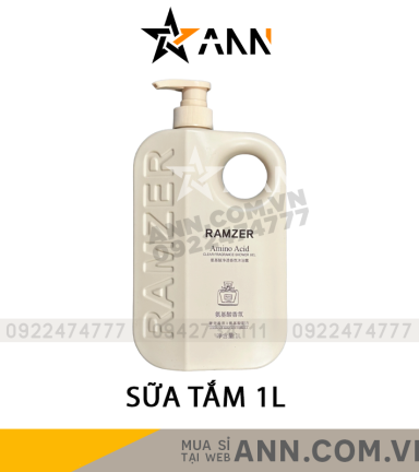 Sữa Tắm Ramzer Hương Nước Hoa Chai Màu Vàng 1L - STRAMZER01
