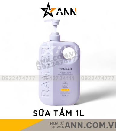 Sữa Tắm Ramzer Hương Nước Hoa Chai Màu Tím 1L - STRAMZER02