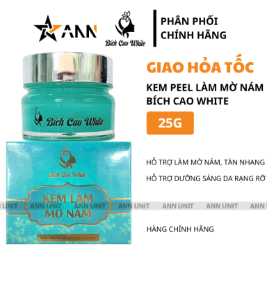Kem Face Peel Da Kem Làm Mờ Nám Bích Cao White - 8936197120103