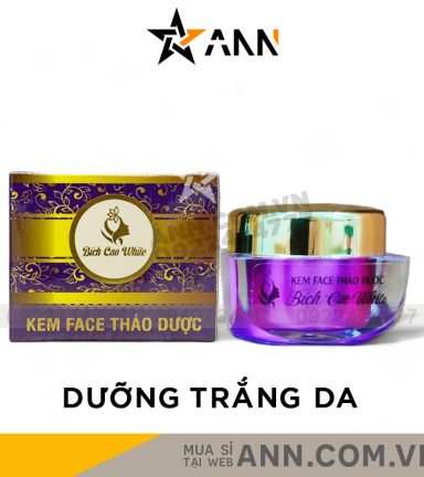 Kem Face Nám Thảo Dược Bích Cao White Hộp Màu Tím - 8936197120028