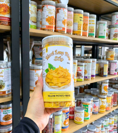 Khoai Lang Vàng Sợi Sấy Giòn 300g - 8936208930905