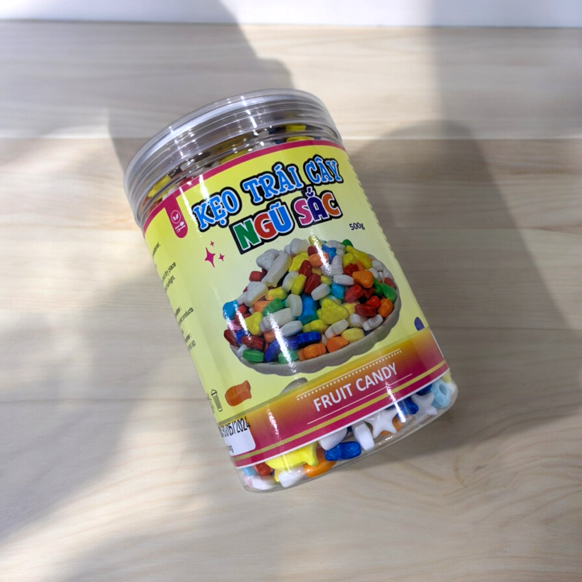 Kẹo Trái Cây Ngũ Sắc 500g 6 Kẹo Trái Cây Ngũ Sắc 500g