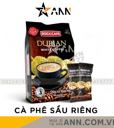 Cà Phê Sầu Riêng Durian RockCafe Túi 30 Gói - 8935211600751