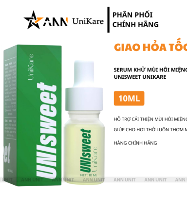 Serum Giảm Hôi Miệng Unisweet Unikare - SRUNISWEET01