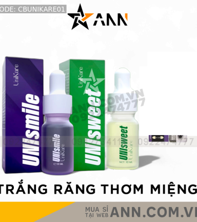 Combo Serum Trắng Răng Unismile+Serum Hôi Miệng Unisweet 10ml (giá combo đã giảm không tặng) - CBUNIKARE01