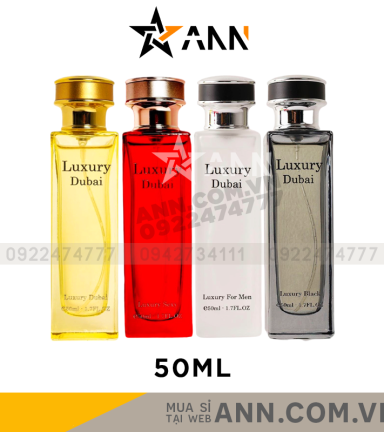 Nước Hoa Luxury Dubai 50ml Nhiều Mùi - NHLUXURY50ML