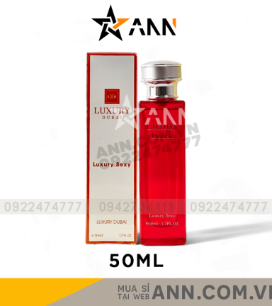 Nước Hoa Luxury Dubai Luxury Sexy Màu Đỏ Mùi Nữ 50ml - LXRSEXY