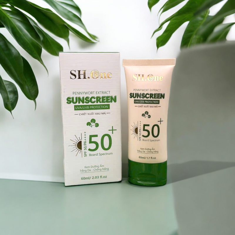 Chuyên sỉ kem Chống Nắng SH One Chiết Xuất Rau Má 60ml 8 Chuyên sỉ kem Chống Nắng SH One Chiết Xuất Rau Má 60ml